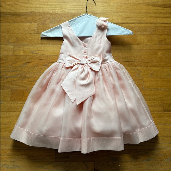 Janie and Jack Pink Formal Kids Dress - Picture 3 of 8